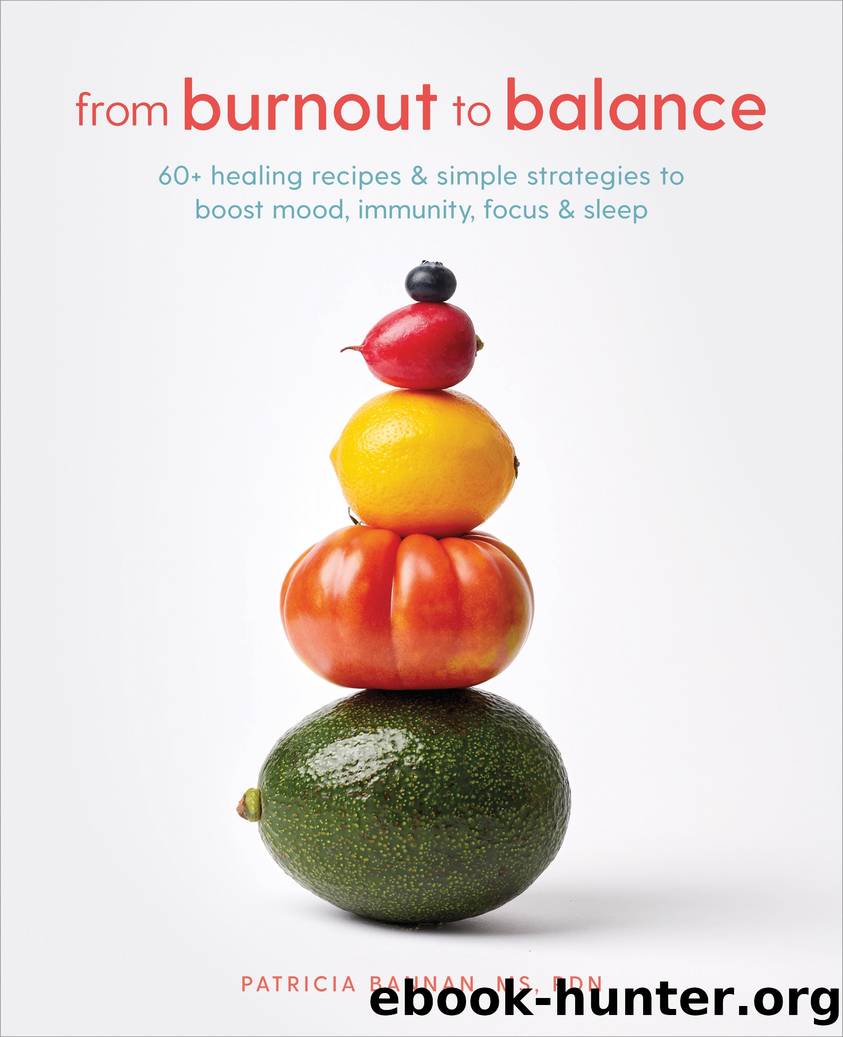 From Burnout to Balance by Patricia Bannan MS RDN