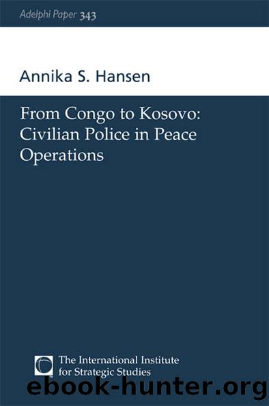 From Congo to Kosovo by Annika S Hansen
