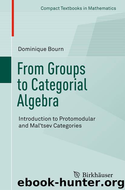 From Groups to Categorial Algebra by Dominique Bourn