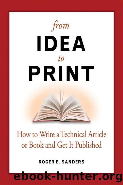 From Idea to Print by Roger E. Sanders