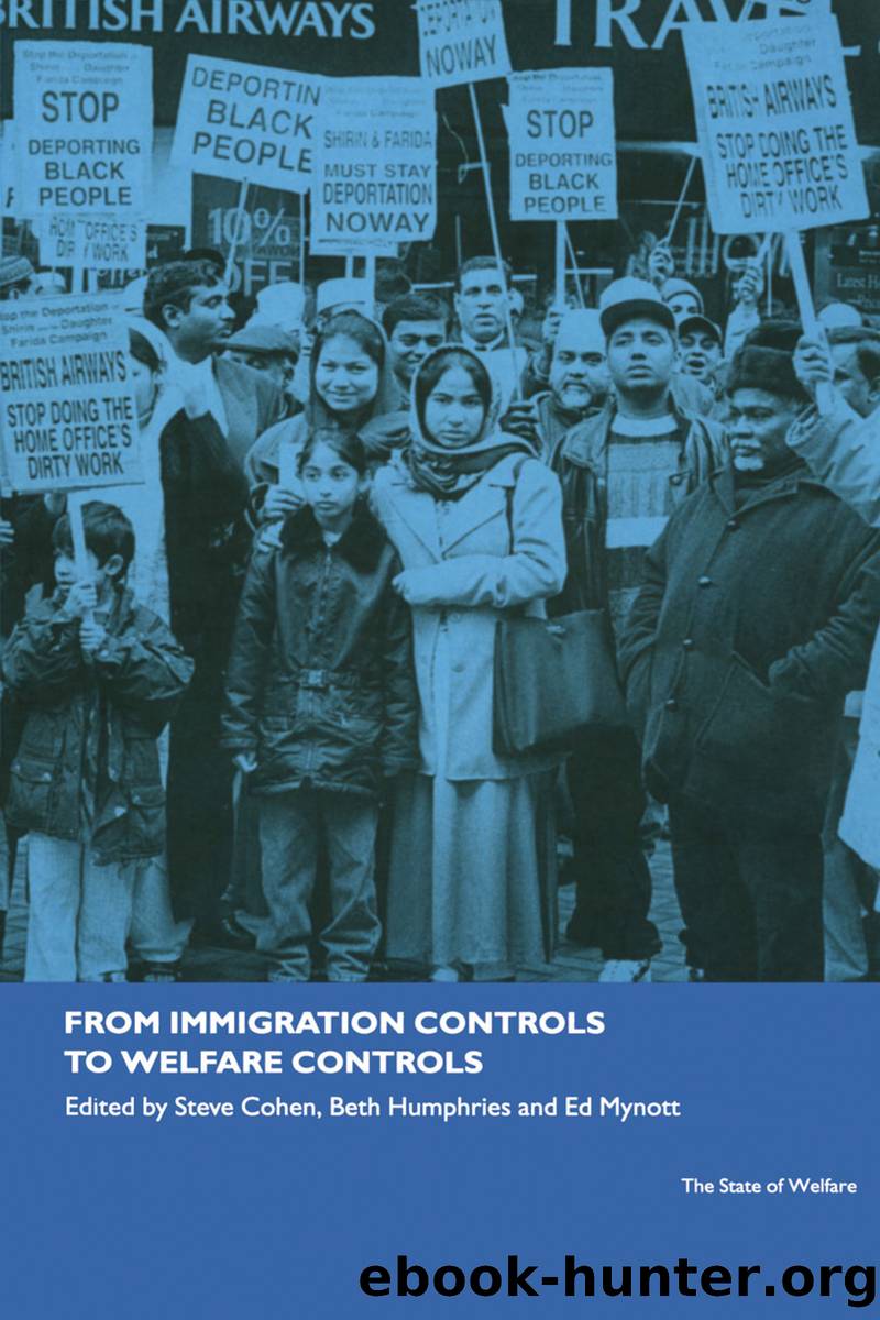 From Immigration Controls to Welfare Controls by Steve Cohen & Beth Humphries & Ed Mynott