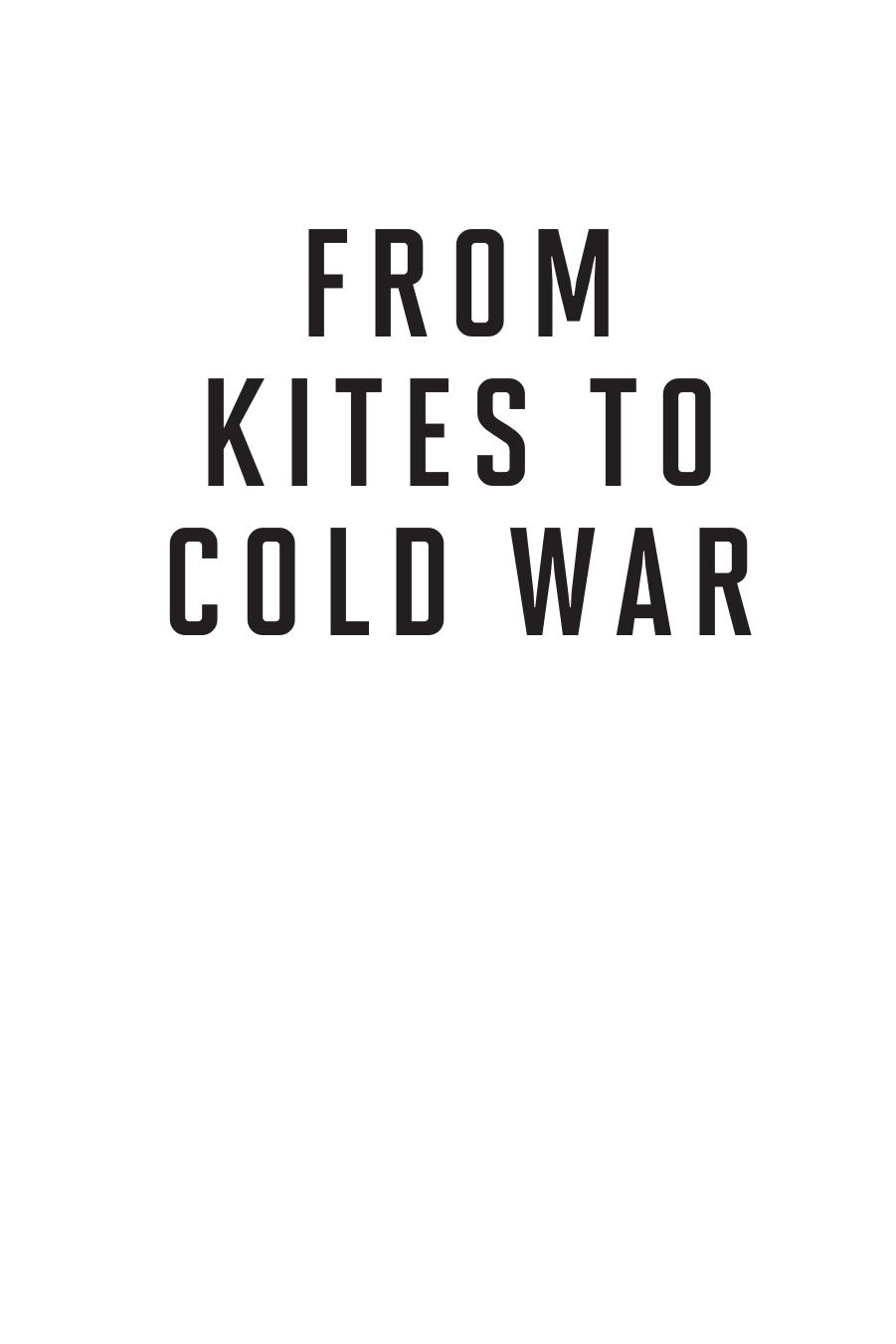From Kites to Cold War : The Evolution of Manned Airborne Reconnaissance by Tyler Morton