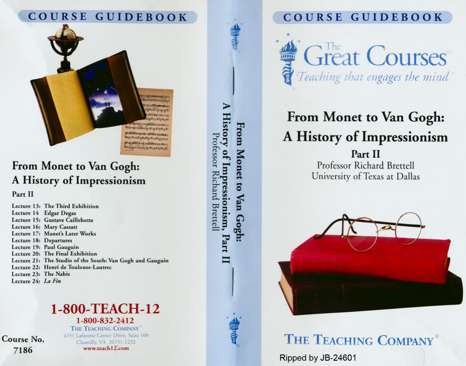 From Monet to Van Gogh by A History of Impressionism Part II