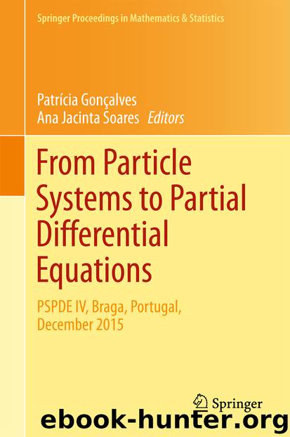 From Particle Systems to Partial Differential Equations by Patrícia Gonçalves & Ana Jacinta Soares