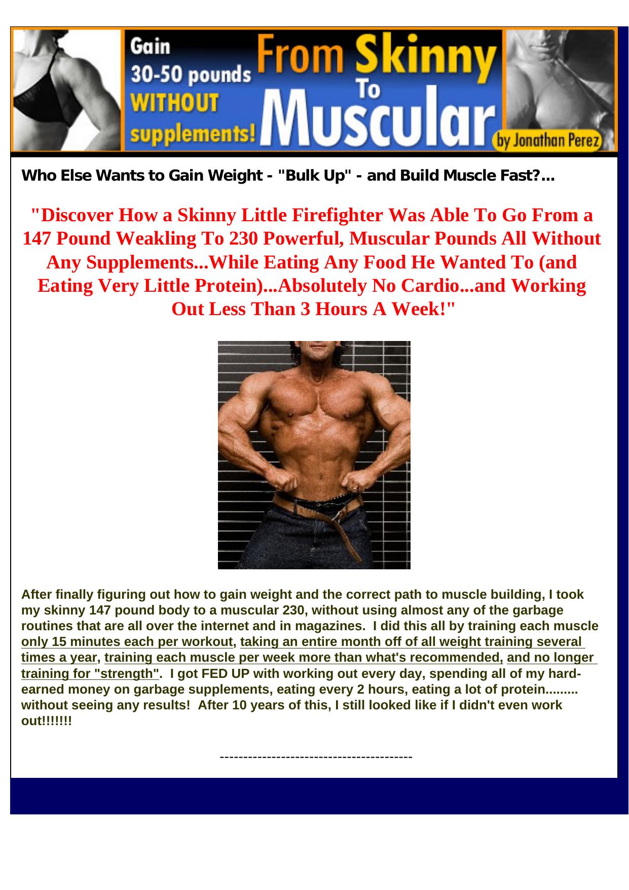 From Skinny To Muscular! by Best of Kuszter's Collection