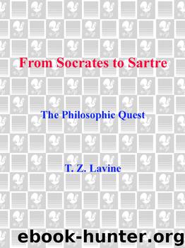 From Socrates to Sartre by T.Z. Lavine