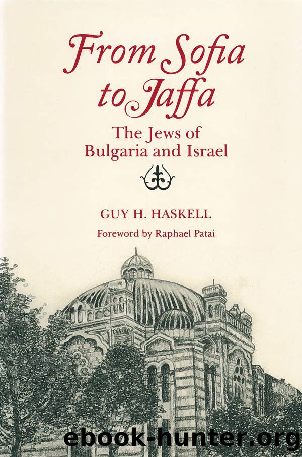 From Sofia to Jaffa by Haskell Guy H.;Patai Raphael;