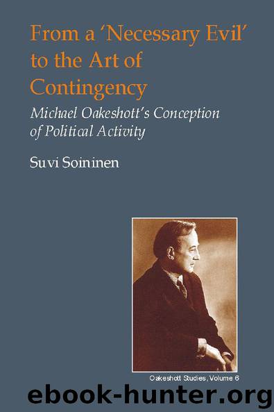 From a 'Necessary Evil' to the Art of Contingency by Suvi Soininen