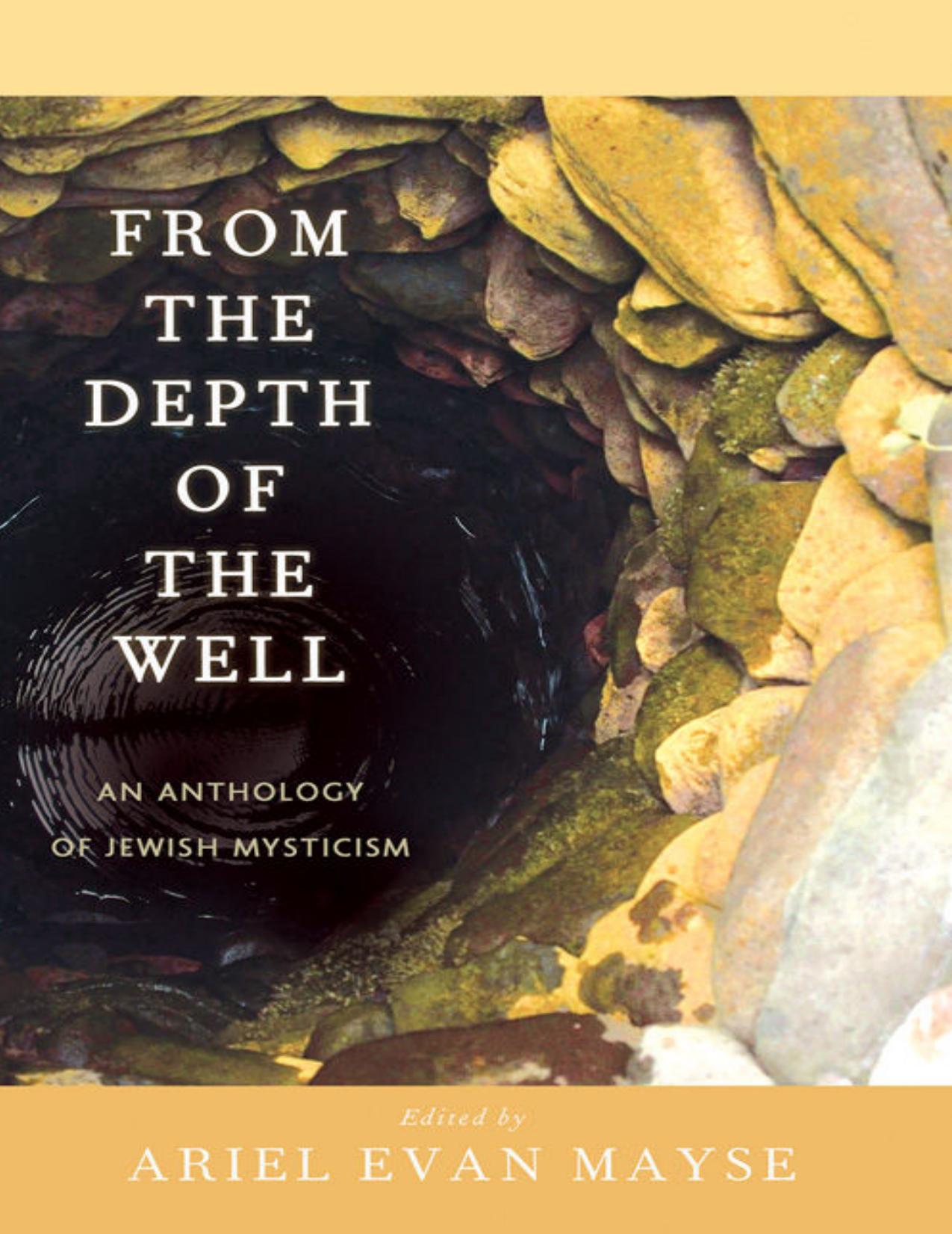 From the Depth of the Well: An Anthology of Jewish Mysticism by Ariel Evan Mayse
