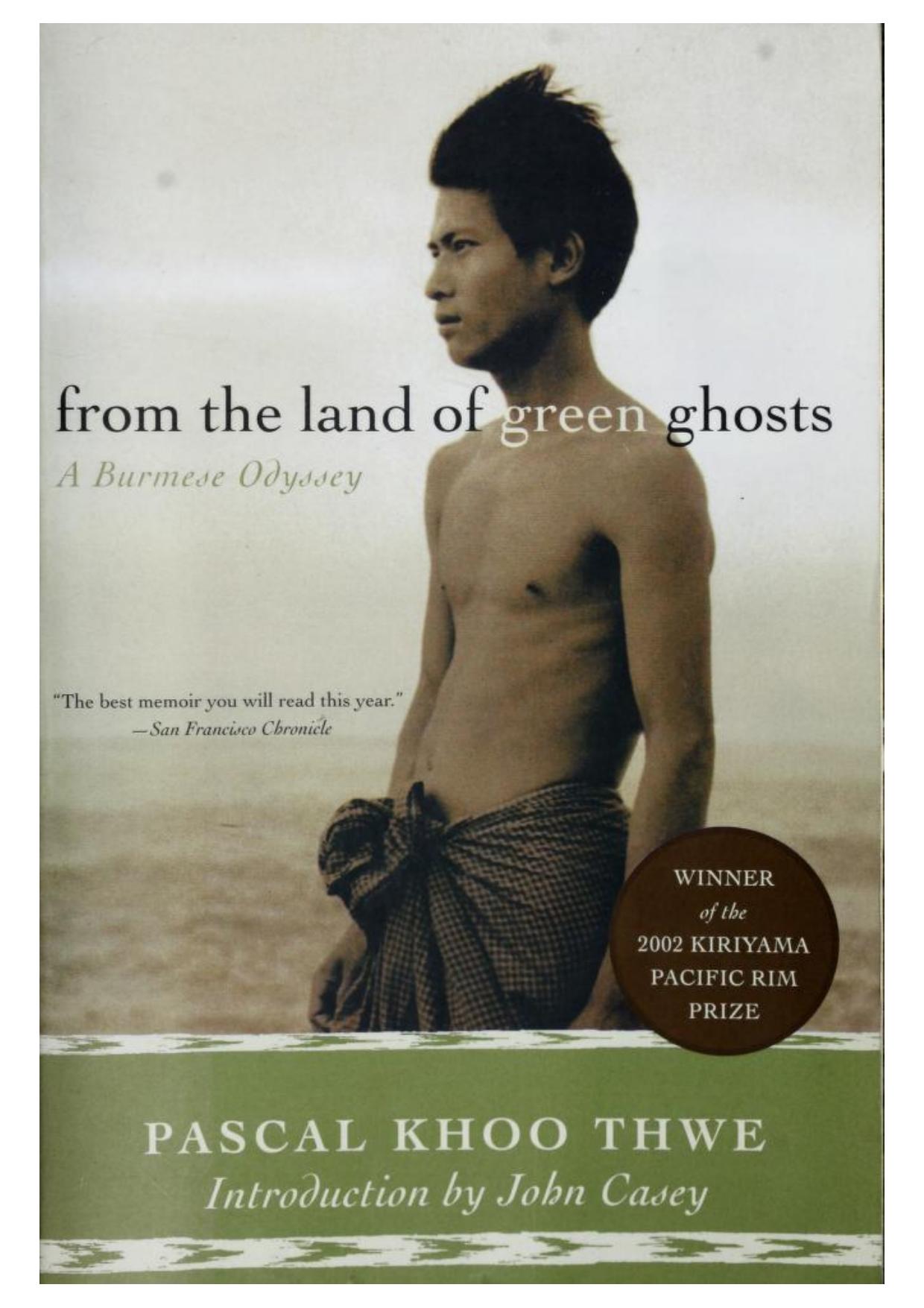 From the Land of Green Ghosts by Pascal Khoo Thwe