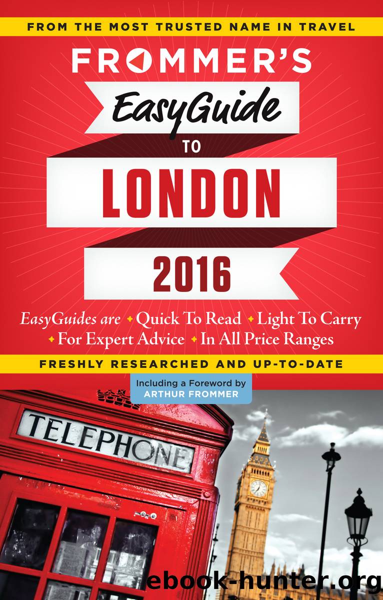 Frommer's EasyGuide to London 2016 by Jason Cochran