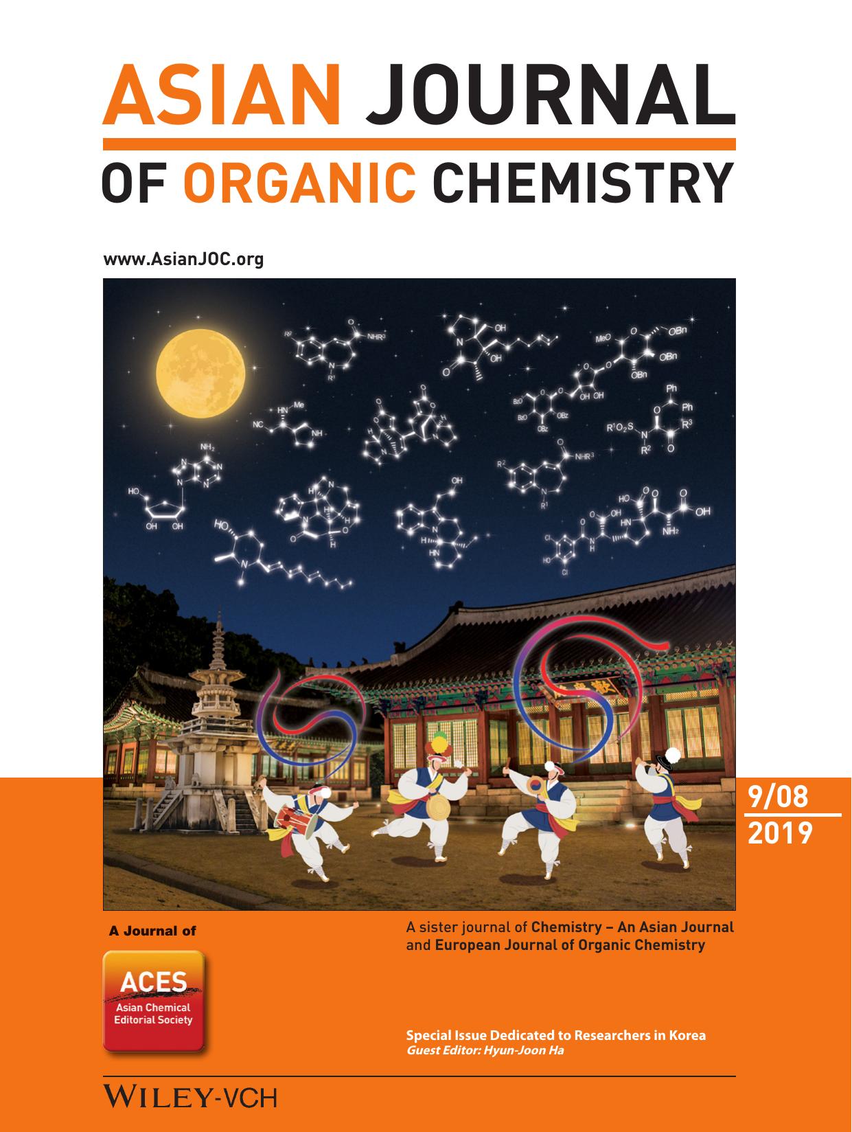 Front Cover: (Asian J. Org. Chem. 92019) by Unknown