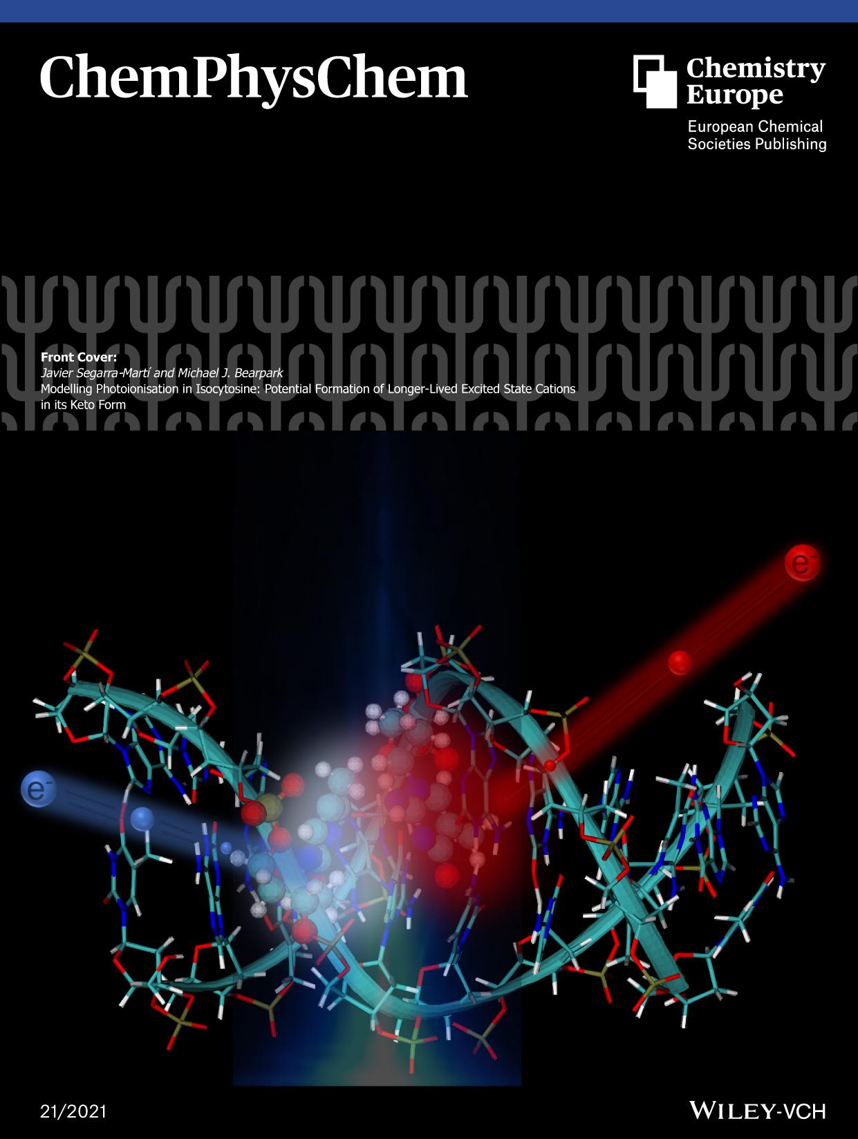 Front Cover: Modelling Photoionisation in Isocytosine: Potential Formation of LongerâLived Excited State Cations in its Keto Form (ChemPhysChem 212021) by Unknown