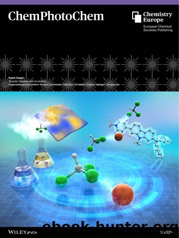 Front Cover: Organohalogenochromism: Toward Colorimetric Detection of Volatile Organic Halogen Compounds (ChemPhotoChem 12025) by Unknown