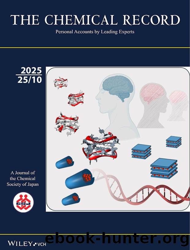 Front Cover: Therapeutic Oligonucleotides for Neurodegenerative Diseases: Aptamer Strategies and Clay NanoparticleâBased Delivery (Chem. Rec. 102025) by wileycover1
