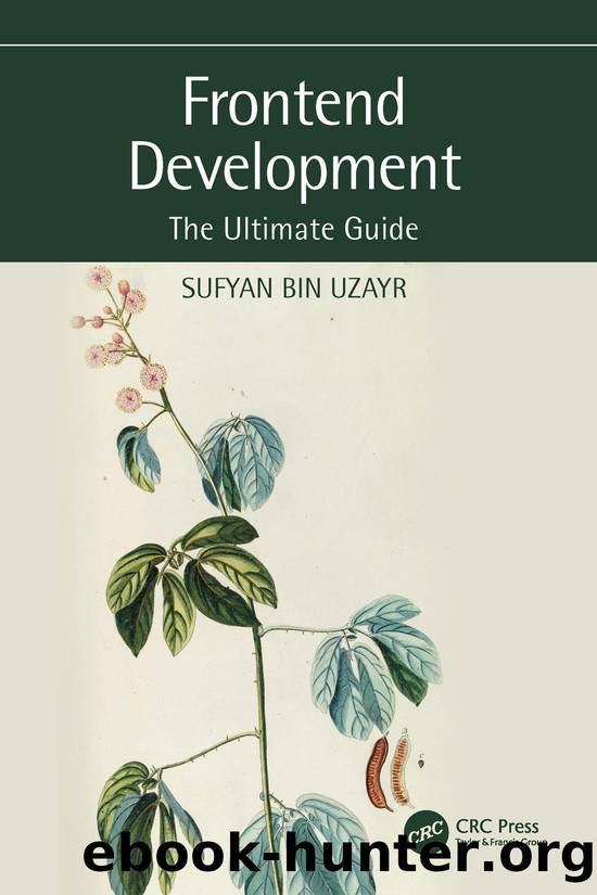 Frontend Development by bin Uzayr Sufyan;