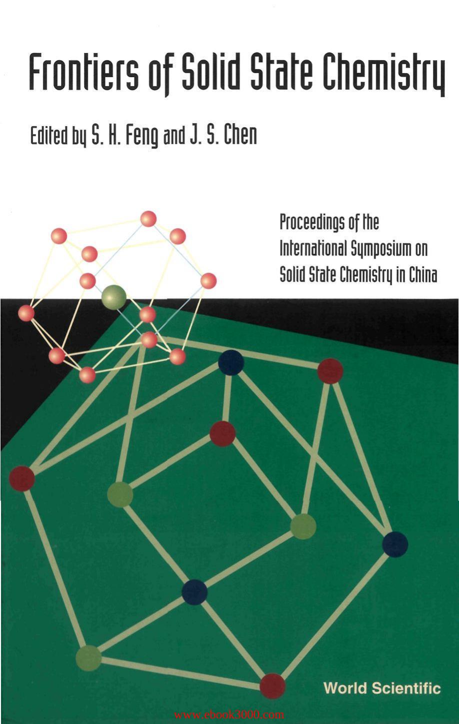 Frontiers of Solid State Chemistry: Proceedings of the International Symposium on Solid State Chemistry in China... by Unknow