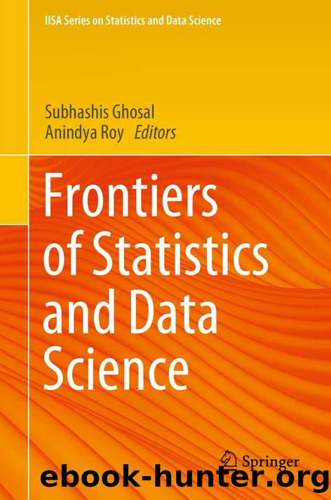 Frontiers of Statistics and Data Science by Subhashis Ghosal · Anindya Roy