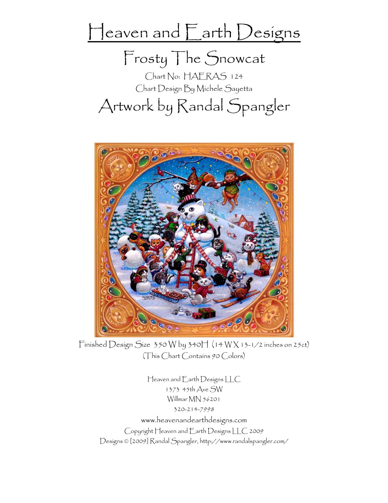 Frosty The Snowcat by Bob