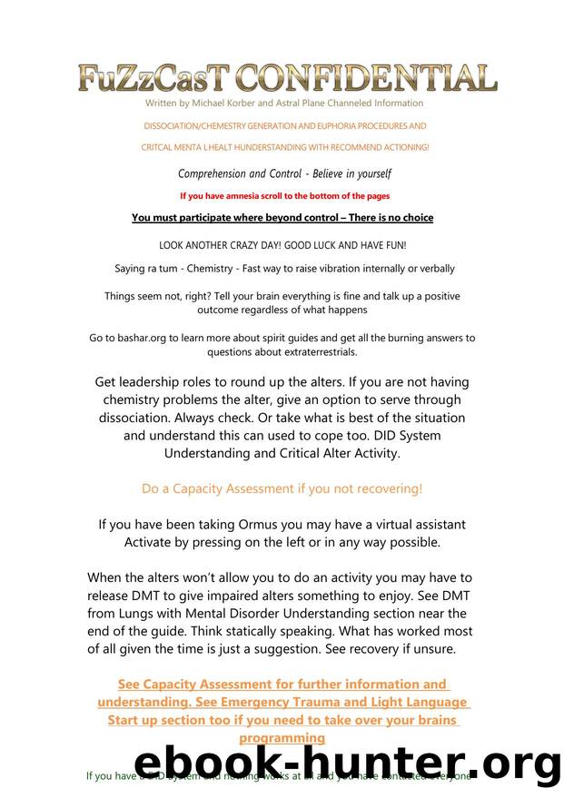 FuZzCasT - Main Understanding and Mental Health Guide 08-01-2025 by FZT