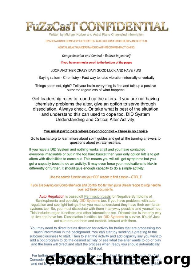 FuZzCasT - Main Understanding and Mental Health Guide 14-12-2024 by FZT