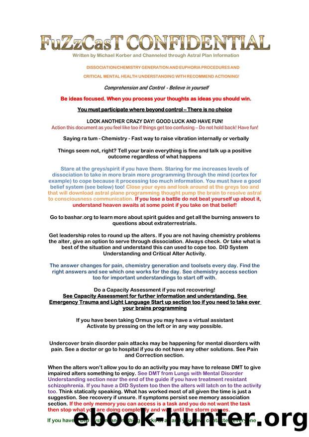 FuZzCasT - Main Understanding and Mental Health Guide 15-01-2025 by FZT