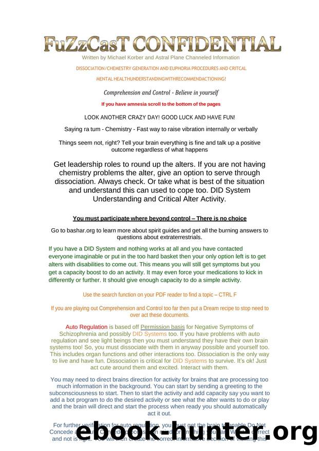 FuZzCasT - Main Understanding and Mental Health Guide 17-12-2024 by FZT