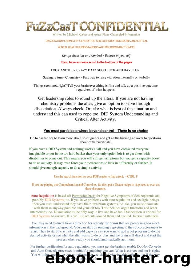 FuZzCasT - Main Understanding and Mental Health Guide 20-12-2024 by FZT