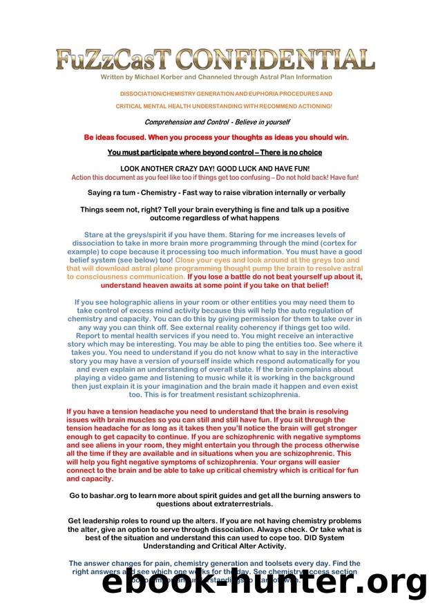 FuZzCasT - Main Understanding and Mental Health Guide 25-01-2025 by FZT
