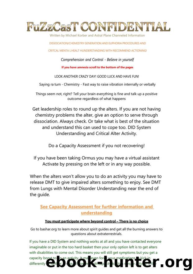 FuZzCasT - Main Understanding and Mental Health Guide 30-12-2024 by FZT
