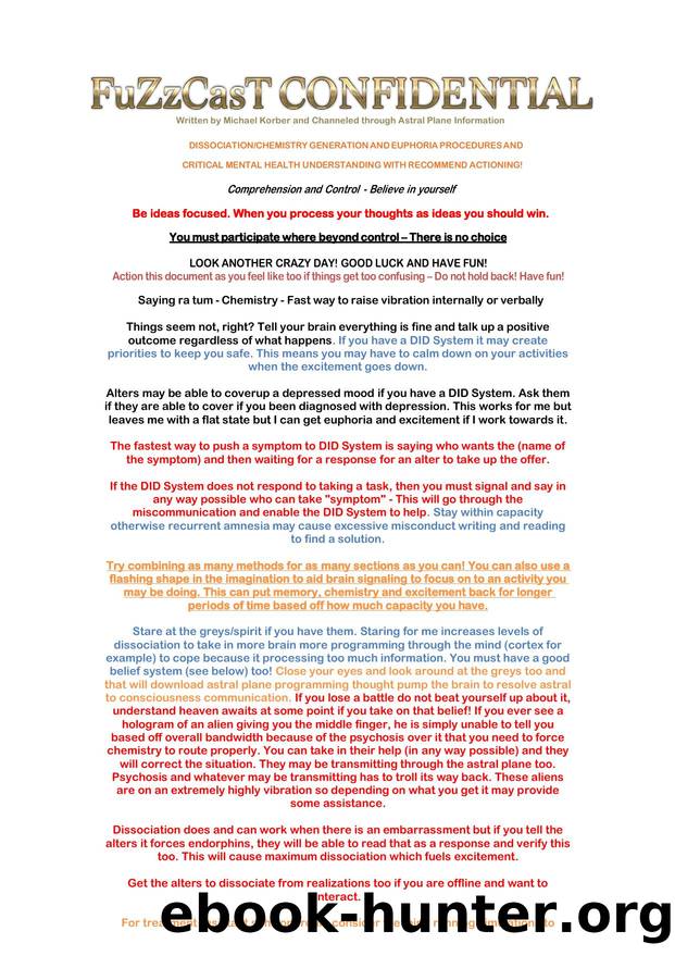 FuZzCasT - Main Understanding and Mental Health Guide 4-03-2025 by FZT