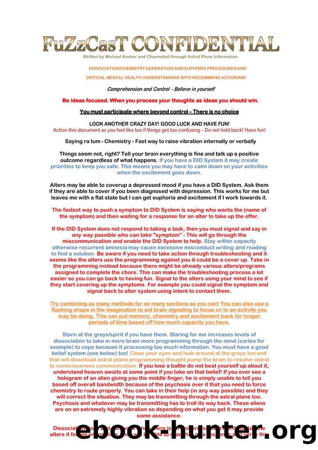 FuZzCasT - Main Understanding and Mental Health Guide 5-03-2025 by FZT