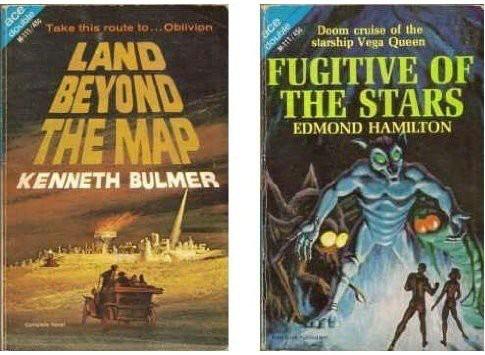 Fugitive of the Stars / Land Beyond the Map by Edmond Hamilton