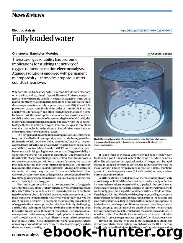 Fully loaded water by Christopher Batchelor-McAuley