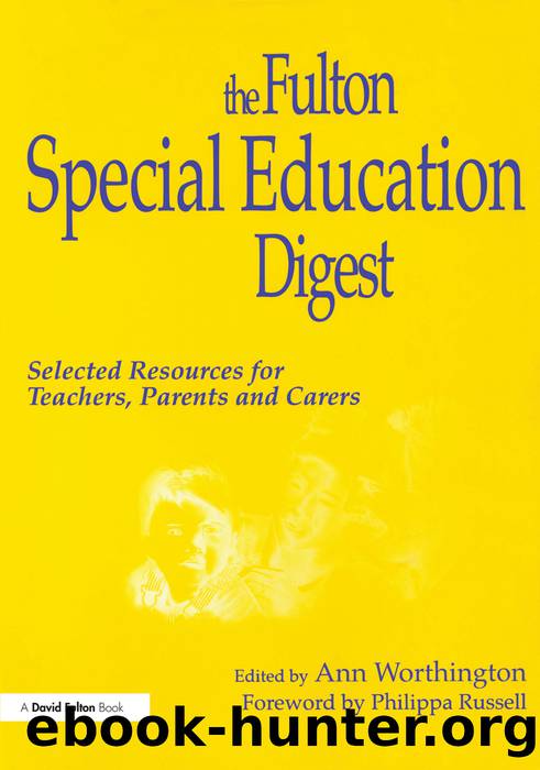 Fulton Special Education Digest by Worthington Ann;Russell Philippa;