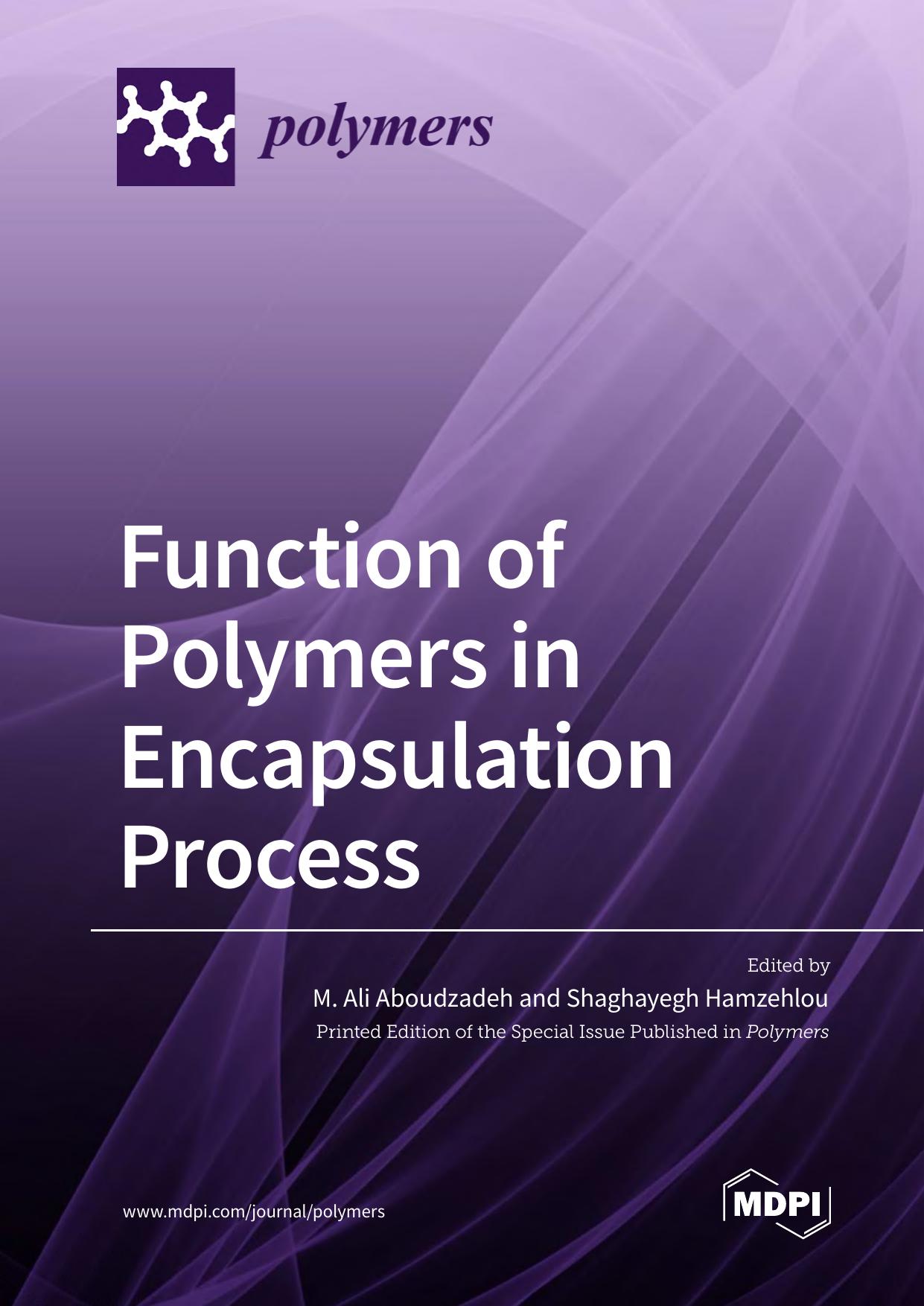 Function of Polymers in Encapsulation Process by Aboudzadeh A.M. Hamzehlou S. (ed.)