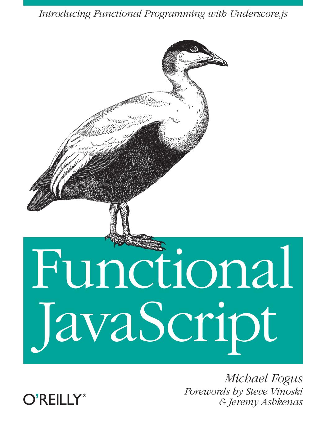 Functional JavaScript by Michael Fogus