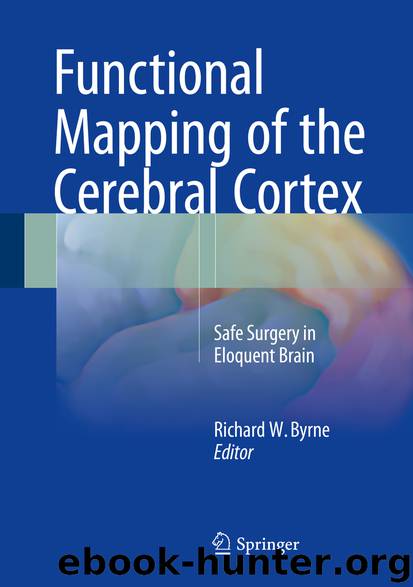 Functional Mapping of the Cerebral Cortex by Richard W. Byrne