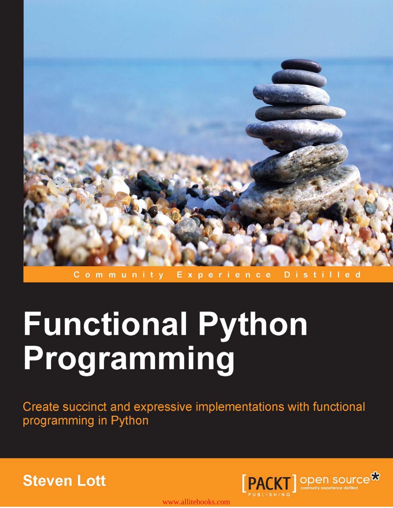 Functional Python Programming by Steven Lott