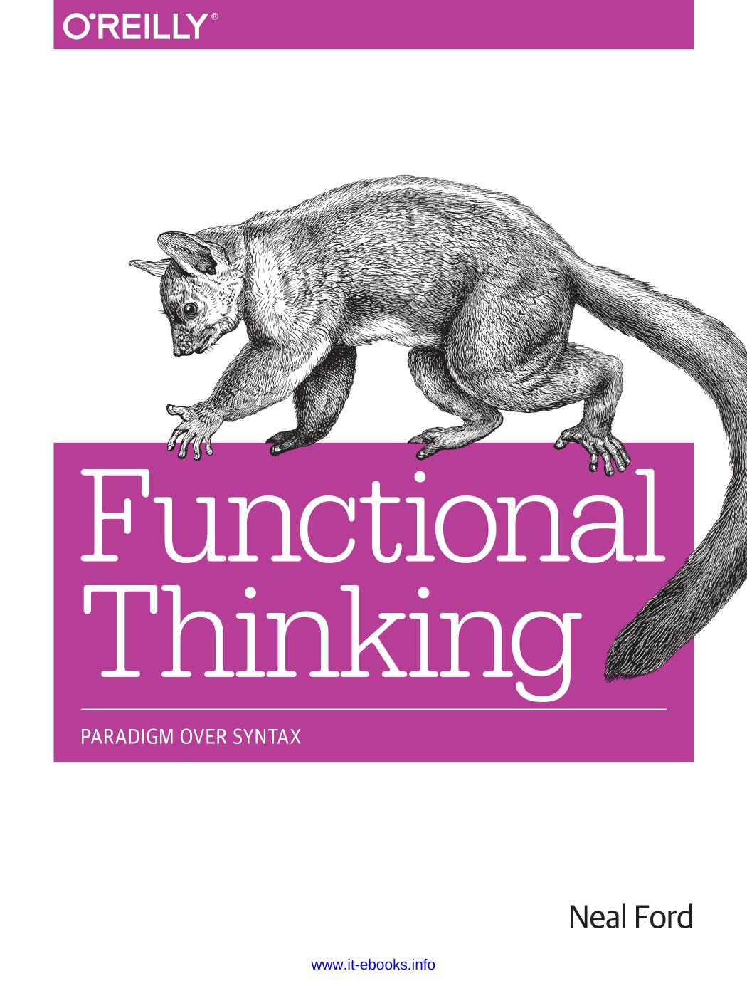 Functional Thinking by Neal Ford