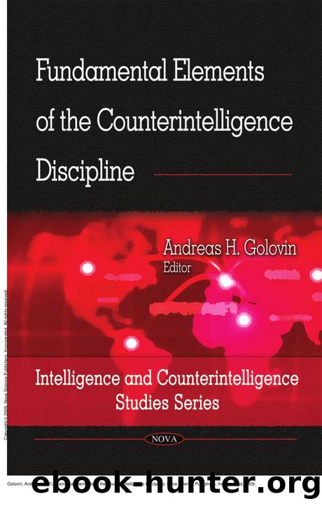 Fundamental Elements of the Counterintelligence Discipline by Andreas H. Golovin