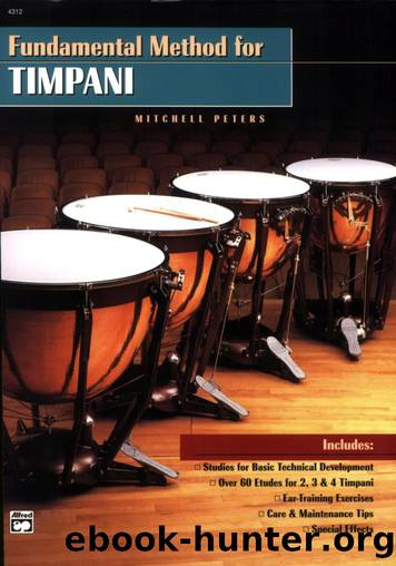 Fundamental Method for Timpani by Mitchell Peters