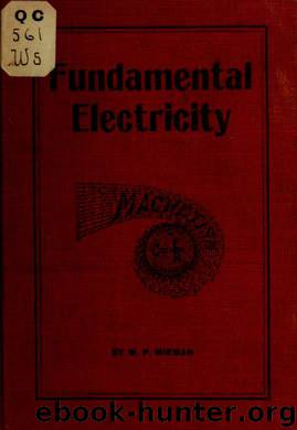 Fundamental electricity by Wieman William Phillip 1863-