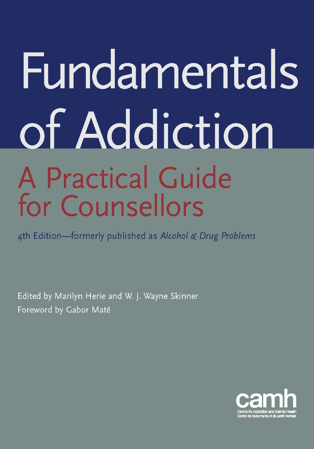 Fundamentals of Addiction: A Practical Guide for Counsellors by Marilyn A. Herie; W J Wayne Skinner; Centre For Addiction And Mental Health; Gabor Maté