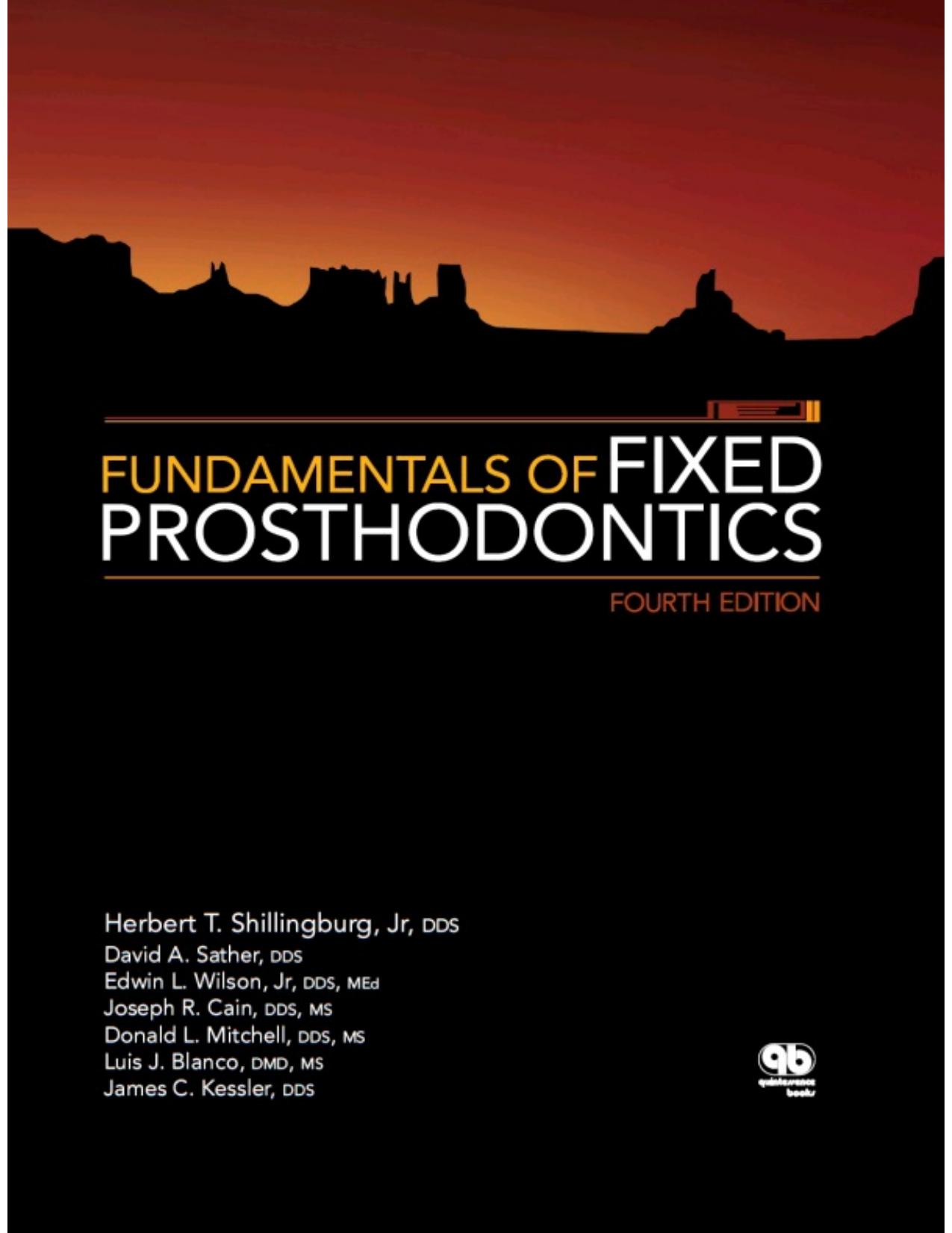 Fundamentals of Fixed Prosthodontics: Fourth Edition by unknow