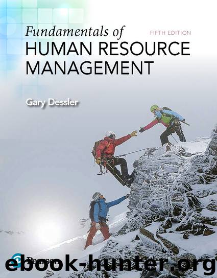 Fundamentals of Human Resource Management, 5e by Gary Dessler