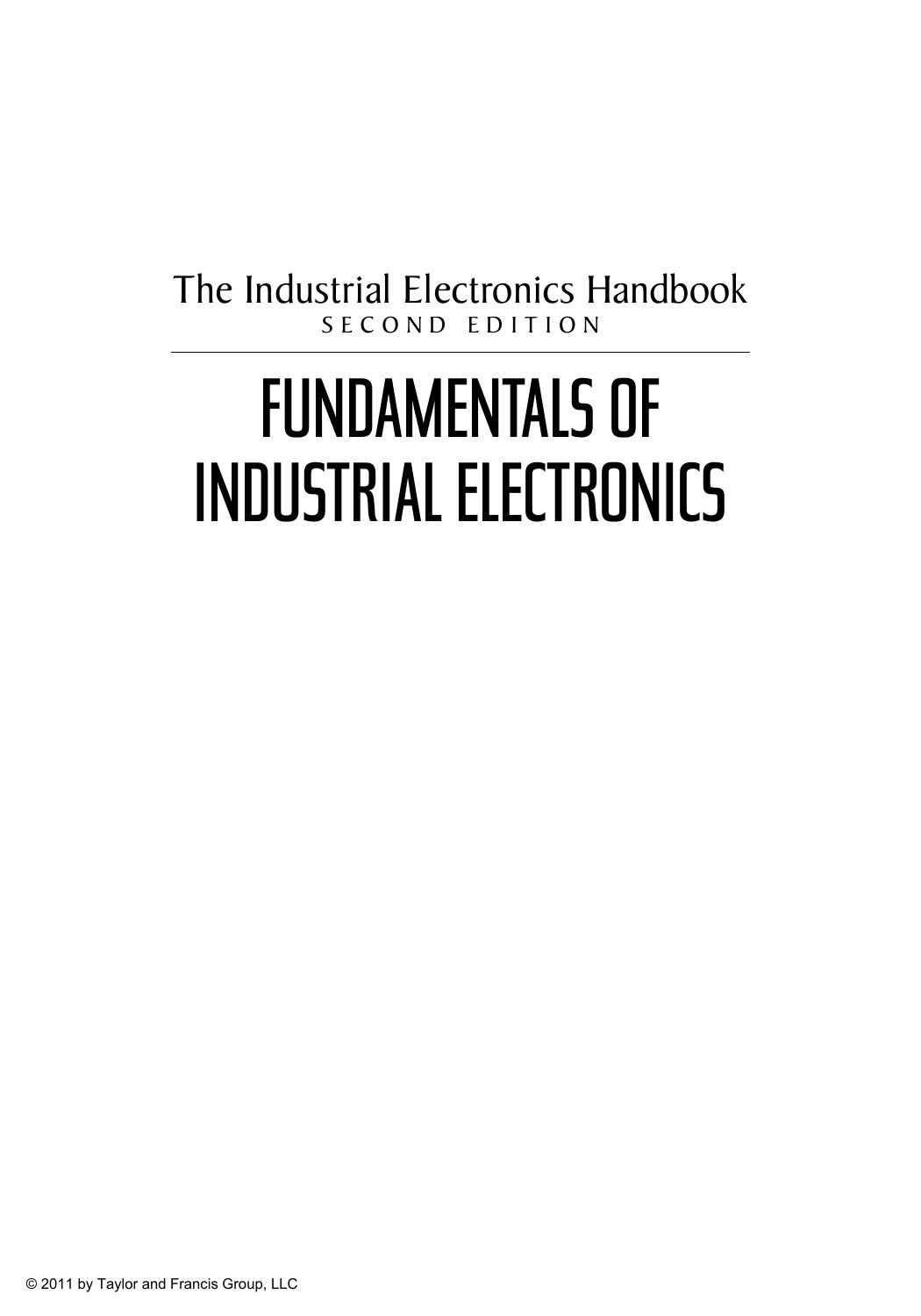 Fundamentals of Industrial Electronics by Unknow