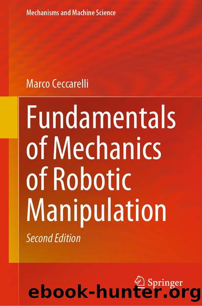 Fundamentals of Mechanics of Robotic Manipulation by Marco Ceccarelli