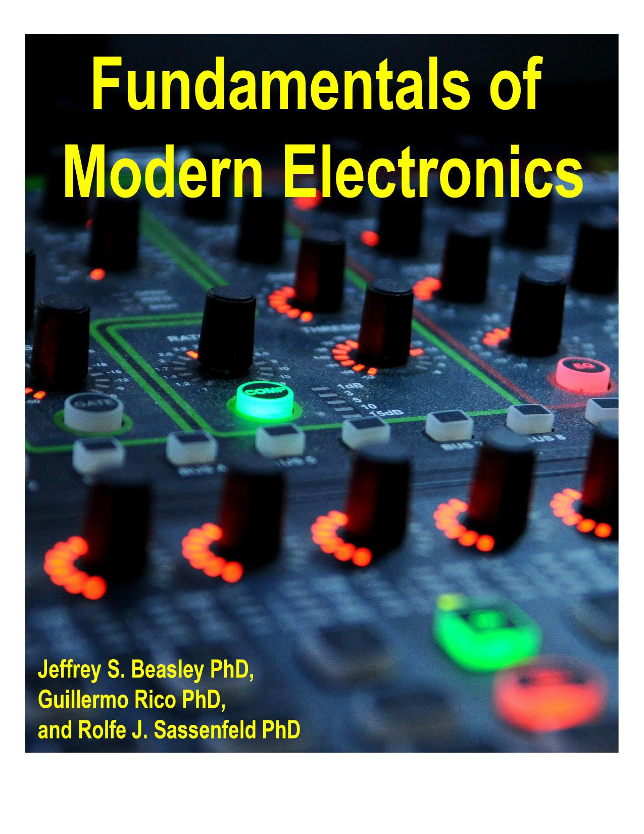 Fundamentals of Modern Electronics by Jeffrey Beasley Guillermo Rico Rolfe Sassenfeld