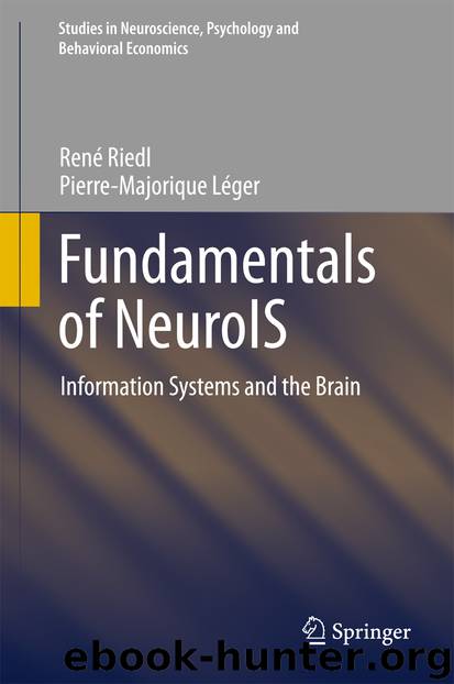 Fundamentals of NeuroIS by René Riedl & Pierre-Majorique Léger
